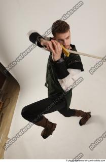 KEETA MOVING POSE WITH SWORD